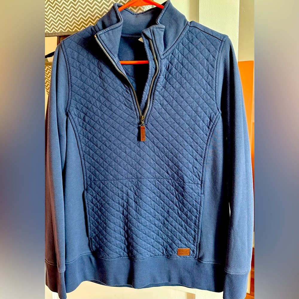 LL Bean quilted pullover